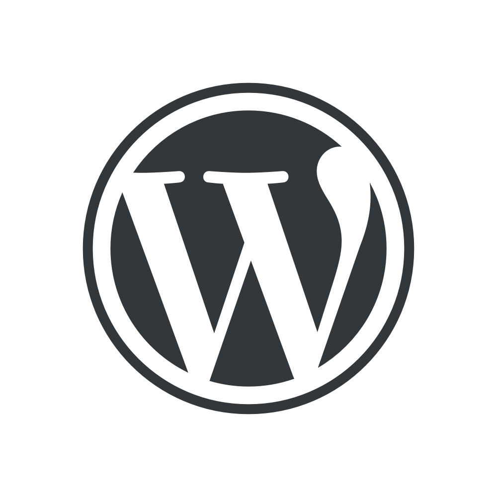 wordpress logo - business website