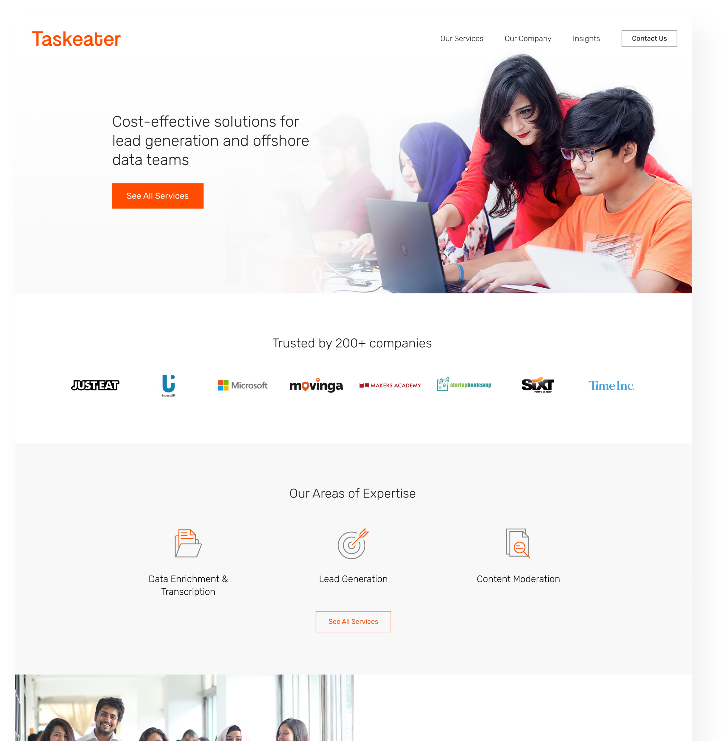 UI/UX Design for Taskeater
