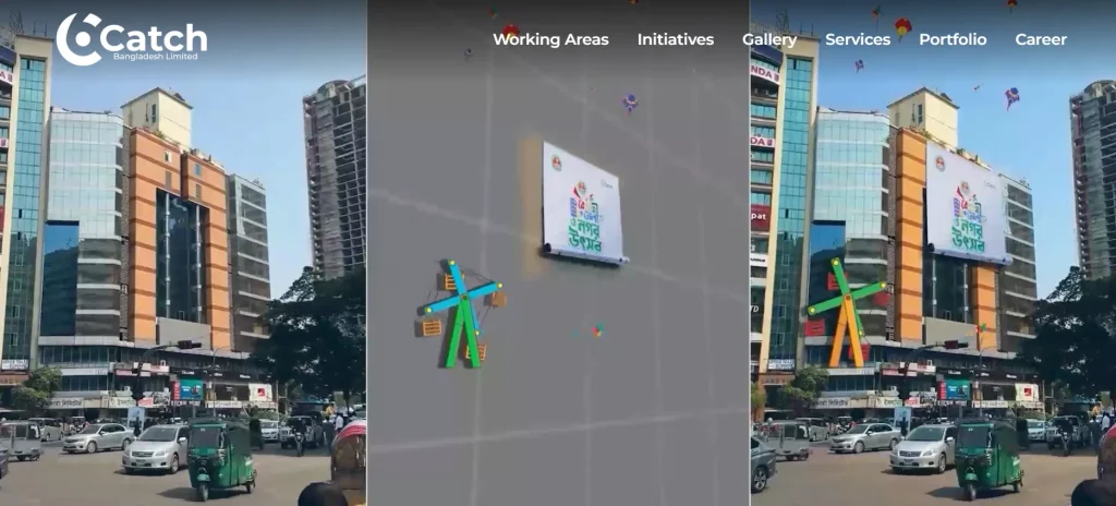 Catch Bangladesh digital marketing agency website screenshot